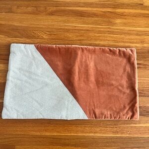 West Elm Decorative Pillow Cover/Beige and Copper